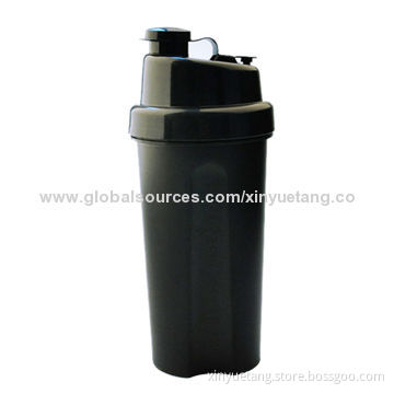 Wholesales Blender Bottle with Hook, Any Colors and Logos, Food-grade, BPA-free, Shenzhen Factory